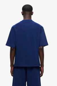 T-shirt Homme Oversize de Qualité Supérieure, Couleur Unie, Manches Courtes, Col Rond, Décontracté, en Jersey Tricoté 100% Coton Teint Uni, Coupe Ajustée - Product Image 2
