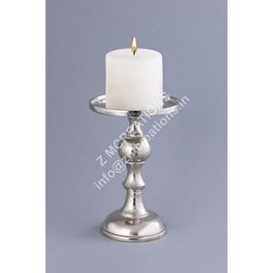 Handmade Aluminum Tealight Pillar Candle Holder Modern Design Heat Resistant Portable Wedding Decor Tapered Candle Stand - Product Image 1