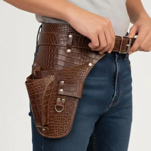 Sac de ceinture de jardinage en cuir personnalisable pour hommes et femmes, support OEM, sac à outils pour fleuriste, porte-outils de jardin à vendre - Product Image 4