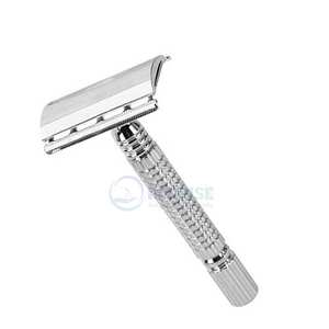 Maquinilla de afeitar de doble hoja de cara profesional de alta precisión, instrumento de belleza, herramienta de aseo de peluquero de acero inoxidable, venta al por mayor - Product Image 2