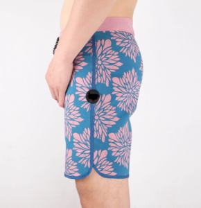 Short à sublimation pour homme Fabricant de vêtements d'entraînement personnalisés de haute qualité avec impression de fleurs Nouveau design Short pour homme à séchage rapide - Product Image 2