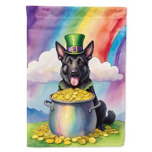 St Patrick's <b>Day</b> German Shepherd <b>Garden</b> Flag for Mailbox Patio Decor Multicolor Yard Banner Artwork for Flower <b>Beds</b> <b>Garden</b> Size - Product Image 1