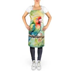 Delantal Unisex grande Multicolor Lovebird para cocinar manualidades para hornear jardinería-para adultos y Unisex - Product Image 2