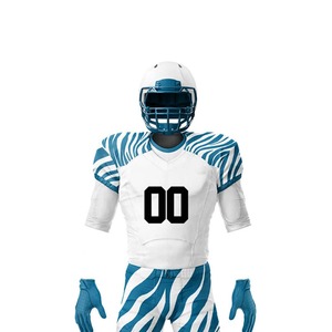 Uniforme de football américain tendance, design estival respirant, 100% polyester, uniforme de football américain - Product Image 6