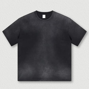 Camisetas de Algodón de 230 g/m² para Hombre, Tallas Grandes, Hombros Caídos, Estilo Vintage, Lavado Ácido, Camisetas Oversize Personalizadas de Moda Urbana - Product Image 4