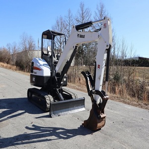 Mini-excavatrice Bobcat E42 à livraison rapide, petite pelle sur chenilles, qualité supérieure, moteur, boîte de vitesses et pompe de haute performance - Product Image 5