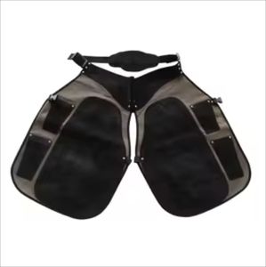 Novedad: Delantal de trabajo de cuero para herrador con logotipo personalizado y correas - Product Image 6