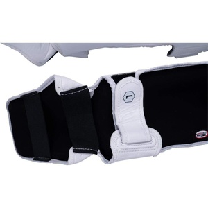 Protège-tibias jumeaux en cuir de vachette véritable de qualité supérieure, confortables et ajustables, prix de gros RTS - Product Image 4