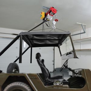 Polipasto Eléctrico de 2200 Lbs, 120V, con Cabrestante Inalámbrico de 328 pies y Control Remoto con Cable de 14 pies, Elevación de 40 pies con Cable Único, Manipulador de 1400 Lbs - Product Image 2