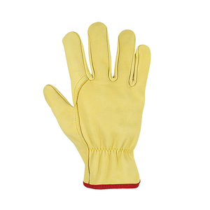 Guantes de cuero de nivel profesional diseñados para trabajadores y usuarios de la moda con ajuste ergonómico y material de cuero de primera calidad - Product Image 6