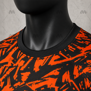 Camiseta Deportiva de Fútbol con Estampado Digital, de Secado Rápido, Manga Corta, Cuello Redondo, Diseño para Equipos, Corte Regular para Hombre - Product Image 4