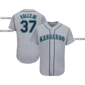 Uniforme de Béisbol con Botones, Personalizable con Nombre y Número, para Jóvenes, Adultos, Hombres y Mujeres, Ropa Deportiva - Product Image 2