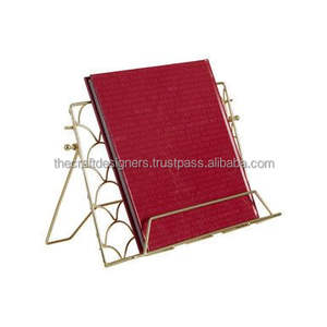 Classic Style Metal <b>Cookbook</b> <b>Holder</b> For Traditional Kitchen Decor And Smooth Reliable Efficient Functional Daily Recipe Display - Product Image 2