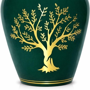 Vase symbole de la mémoire en aluminium, Urne symbole de hommage en aluminium, Vase symbole de l'honneur en aluminium, Urne symbole de l'héritage en aluminium - Product Image 5