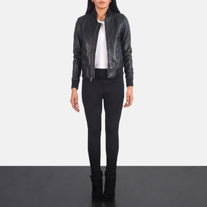 White PU Leather Women's Reversible Biker Jacket Polyester Wadding Solid <b>Zipper</b> Front Waterproof Windproof for Autumn/Winter - Product Image 2