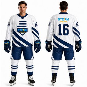 Uniformes de Hockey Personalizados para Hombre, Nueva Llegada, Clubes de Alto Nivel, Nuevo Diseño, Uniformes de Hockey Sublimados para Hielo y Campo - Product Image 4