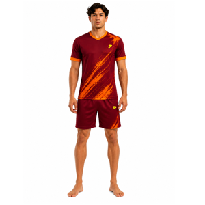 Vêtements de football américain à carreaux personnalisés, tailles plus grandes, maillots et shorts personnalisés, couleurs d'équipe, noms et numéros des joueurs, 100% polyester - Product Image 2