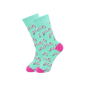 Chaussettes en coton chaudes et confortables, chaussettes thermiques épaisses tricotées pour l'hiver, chaussettes en coton élégantes et tendance, colorées et stylées. - Product Image 5