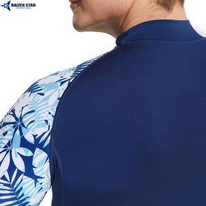 Chemise de bain pour homme avec protection UV, manches longues, séchage rapide, pour le surf, la plage, légère - Product Image 3