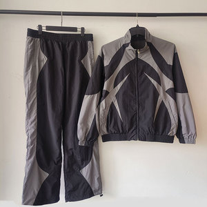 Conjunto Deportivo Unisex de Manga Larga con Cierre de Cordón, Estilo Deportivo, Ligero, de Poliéster, Corte Holgado para Actividades al Aire Libre - Product Image 4