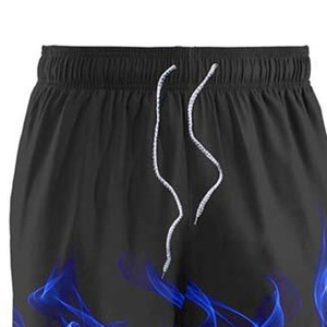 Men Terry <b>Flame</b> Print T-<b>Shirt</b> Shorts Set Summer Sportswear Casual Matching Outfit Breathable Lightweight High Quality Streetwear - Product Image 2