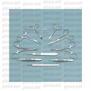 Best Company Pissco For 10 pcs General Surgery Instrument Veterinary kit Customized Packing