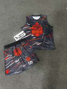 Maillots et pantalons d'équipe 7v7 de haute qualité, respirants, à séchage rapide, personnalisés, pour clubs professionnels, manches courtes - Product Image 6