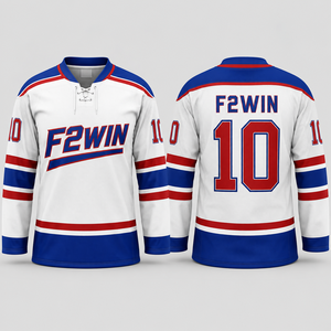 เสื้อฮอกกี้น้ำแข็ง F2WIN แบบยูนิเซ็กซ์ แขนยาว ระบายอากาศได้ดี ซับเหงื่อ สายรัดปรับได้ ทรงปกติ สำหรับผู้ใหญ่ ทีม - Product Image 2