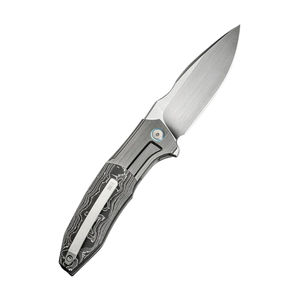 Cuchillos Plegables con Mango de Madera Pulida, Hoja de Acero Inoxidable, Diseño Compacto y Portátil para Senderismo, Camping y Tareas Utilitarias - Product Image 2