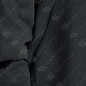 Classic Unisex <b>Black</b> Hooded Sweatshirt Soft <b>Fleece</b> Feel Streetwear Style Pullover Hoodie Everyday Wear 100% Cotton Oversized - Product Image 5