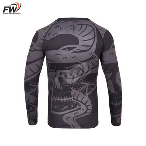 Nuevo Conjunto Transpirable de Fabricante OEM: Leggings de Manga Larga, Pantalones, Camiseta de Compresión y Rashguard de Jiu-Jitsu para Hombre - Product Image 3