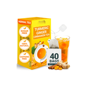 ชาสมุนไพรเพื่อสุขภาพ ชาพรีเมียมขมิ้นขิงอบเชย ชาสมุนไพรธรรมชาติ - Product Image 6