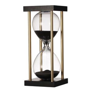 Golden Brass Sand <b>Timer</b> Handmade Decorative Vintage Hourglass Premium Office Home Display Ornament Collection - Product Image 2