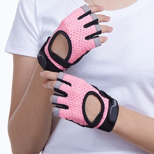 Gants de vélo unisexes à demi-doigts respirants, antidérapants, protégeant les paumes, design léger, utilisation en extérieur, haute qualité - Product Image 6