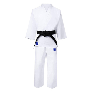 Traje de Karate Premium, Uniforme de Karate Gi, Tela de Algodón Suave, Transpirable y Duradera, Conjunto Completo para Entrenamiento y Torneos de Artes Marciales - Product Image 4