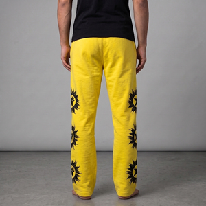 Fully <b>Print</b> Sweatpants <b>Men</b> Graphic Joggers Baggy Fit Streetwear Pants Custom Logos Cotton Track <b>Trousers</b> OEM - Product Image 3