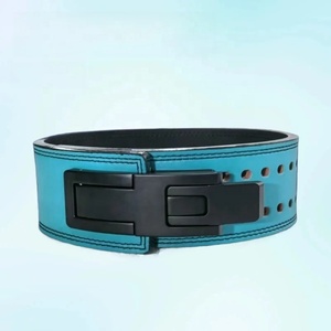Adjustable Waist Support <b>Belt</b> with Double Buckle for <b>Weight</b> Lifting and Strength <b>Training</b> Unisex Artificial Leather Back Support - Product Image 4