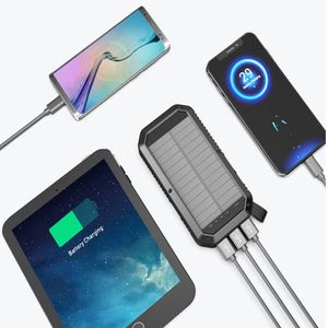Caricatore Solare Wireless Sun Chaser Mini da 10.000 mAh con Faretto LED - Categoria Prodotti: Piatti e Stoviglie - Product Image 3