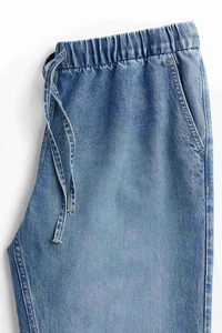 Jeans amples pour hommes, style streetwear hip-hop, décontractés, lavés, de haute qualité, fabriqués par des fabricants de jeans. - Product Image 4