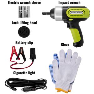 Martinetto Elettrico da 5 Tonnellate con Luce LED, Chiave Idraulica a Impatto, Sollevamento 135-360 mm, Strumento per Riparazione Auto, Alimentazione ad Aria 12V - Product Image 1