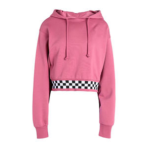 Fashion Hoodie Manufacturer Women's <b>Cropped</b> Sweatshirt for Boutique Retail Programs OEM - Product Image 4