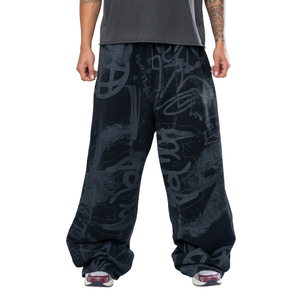 Pantalon de jogging ample en coton respirant pour homme, coupe confortable, dernières tendances, meilleur produit, pantalon ample de style varié - Product Image 1