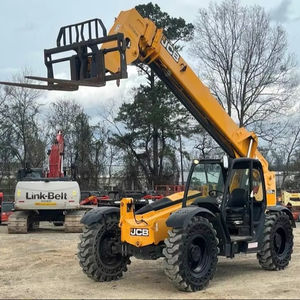 Chariot télescopique JCB d'occasion 509-42 / 509-45TC - Portée 12,813,7 m - Capacité 3000 kg - Hauteur de levage des fourches 90 mm - Pour terrains accidentés - Product Image 1