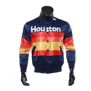 High Quality Custom Satin Bomber <b>Jacket</b> Polyester Winter Baseball Satin Varsity <b>Jacket</b> for men windproof and <b>waterproof</b> - Product Image 1