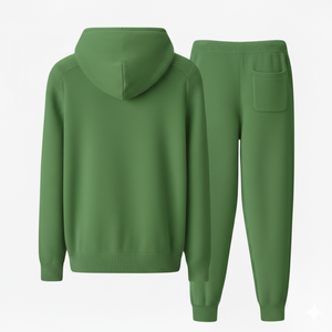 Conjunto Deportivo Personalizado con Logotipo, Ecológico, Informal, Transpirable, de Algodón y Felpa para Hombre, Pantalones Deportivos de Invierno, Sudadera con Capucha Gruesa - Product Image 6