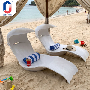 Tumbona de Lujo de Fibra de Vidrio para Piscina, Silla de Relajación Impermeable para el Borde de la Piscina - Product Image 5