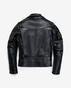 Chaquetas de Cuero Genuino para Hombre, Estilo Racing, con Cinturón en la Solapa, Personalizadas al por Mayor, Resistentes al Viento, Impermeables, Transpirables, de Piel Vacuna de Calidad - Product Image 5