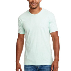 T-shirt à manches courtes en coton pour homme Next Level Apparel, style élégant, gris, tissu TriBlend - Product Image 1