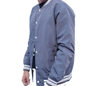 Chaqueta Casual para Hombre de Primera Calidad, 100% Poliéster, Cuello Alto, Transpirable, Servicio OEM, Logotipo Personalizado, Chaquetas para Hombre Personalizadas - Product Image 5