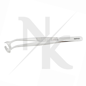 Hot Selling Jewelry Manufacturing Equipment Diamond Gripper Tweezer 140mm Stainless Steel Handcrafted Jewelry Eyewear <b>Tools</b> - Product Image 3